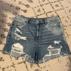 AE Denim Highest Waist 90s Boyfriend Short